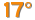 17°C