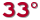 33°C
